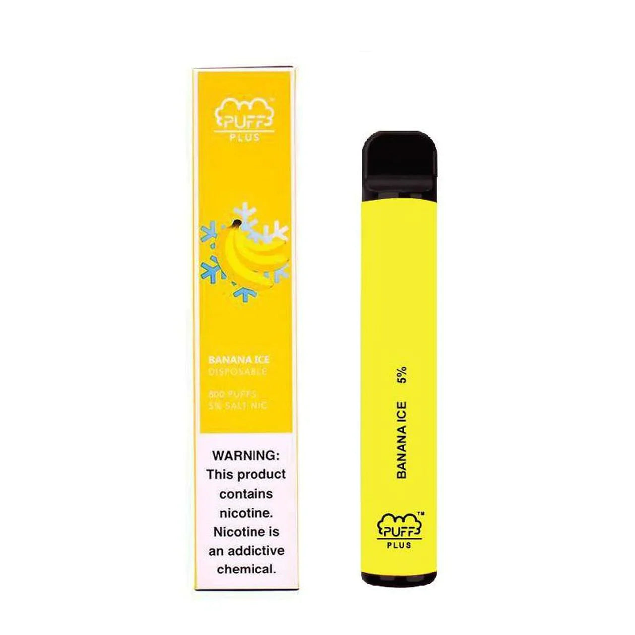 Puff Plus Banana Ice (800 Puffs) - Image 2
