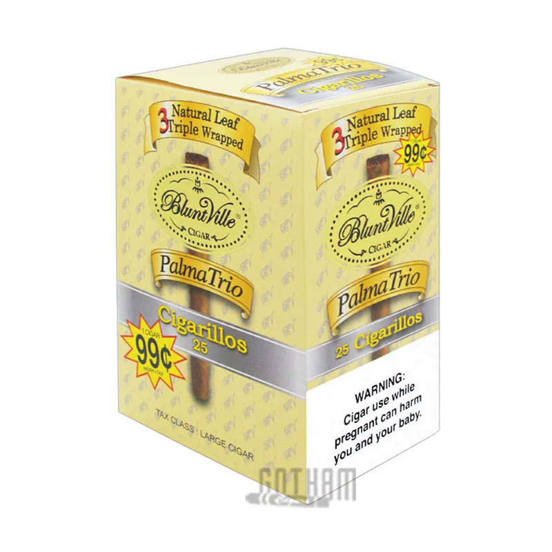 Bluntville Triple Wrapped Palma Trio 25CT