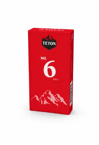 Teton Red Cigarette 100 Box