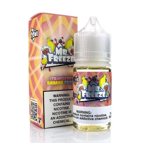 Buy Strawberry Banana Frost Salt By Mr Freeze E-Liquid 30ml best price in Pakistan