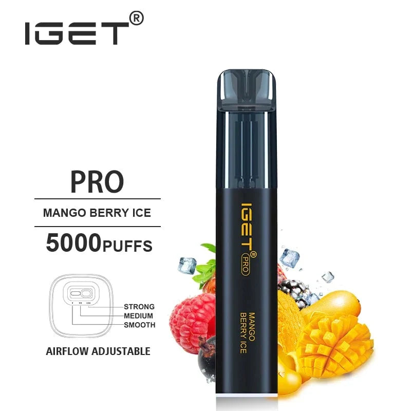 IGET PRO – Mango Berry Ice (5000 Puffs) - Image 2