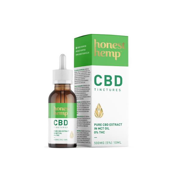 Honest Hemp 500MG 10ml Pure CBD Extract in MCT Oil - Image 2