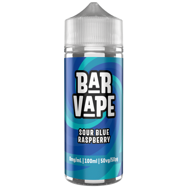 Sour Blue Raspberry 50/50 100ml Shortfill – Bar Vape - Image 2