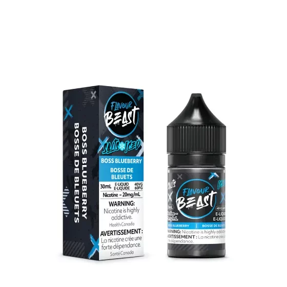Flavour Beast SALTS – Boss Blueberry Iced
