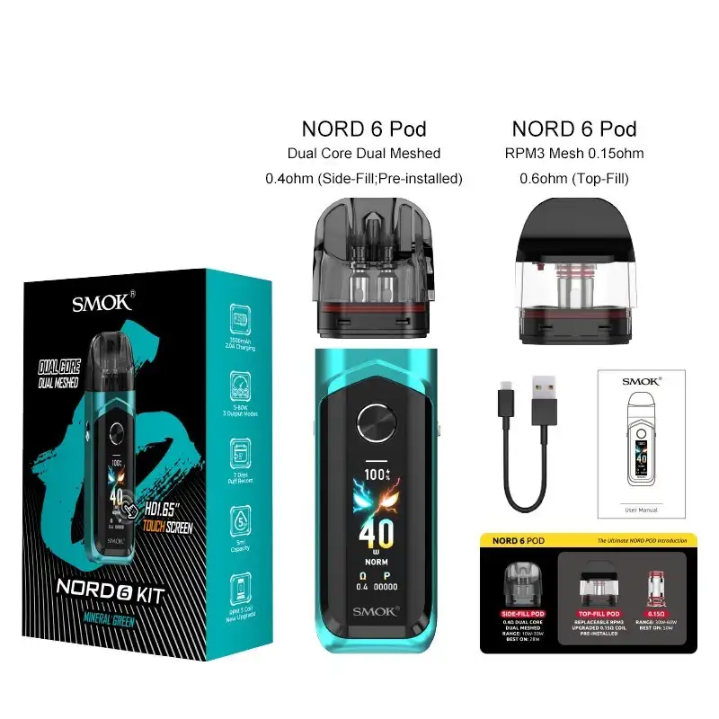 SMOK NORD 6 80W Pod Kit - Image 4